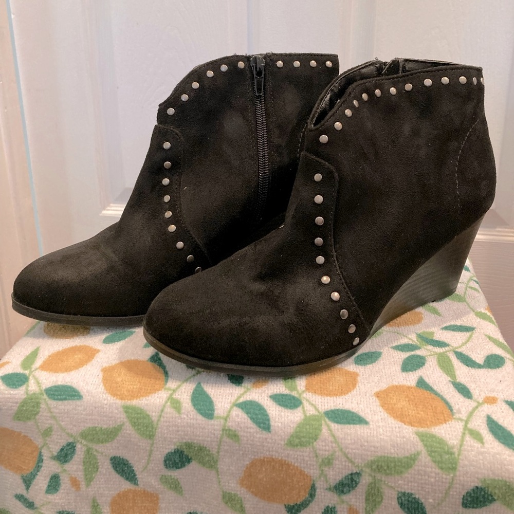 Black booties